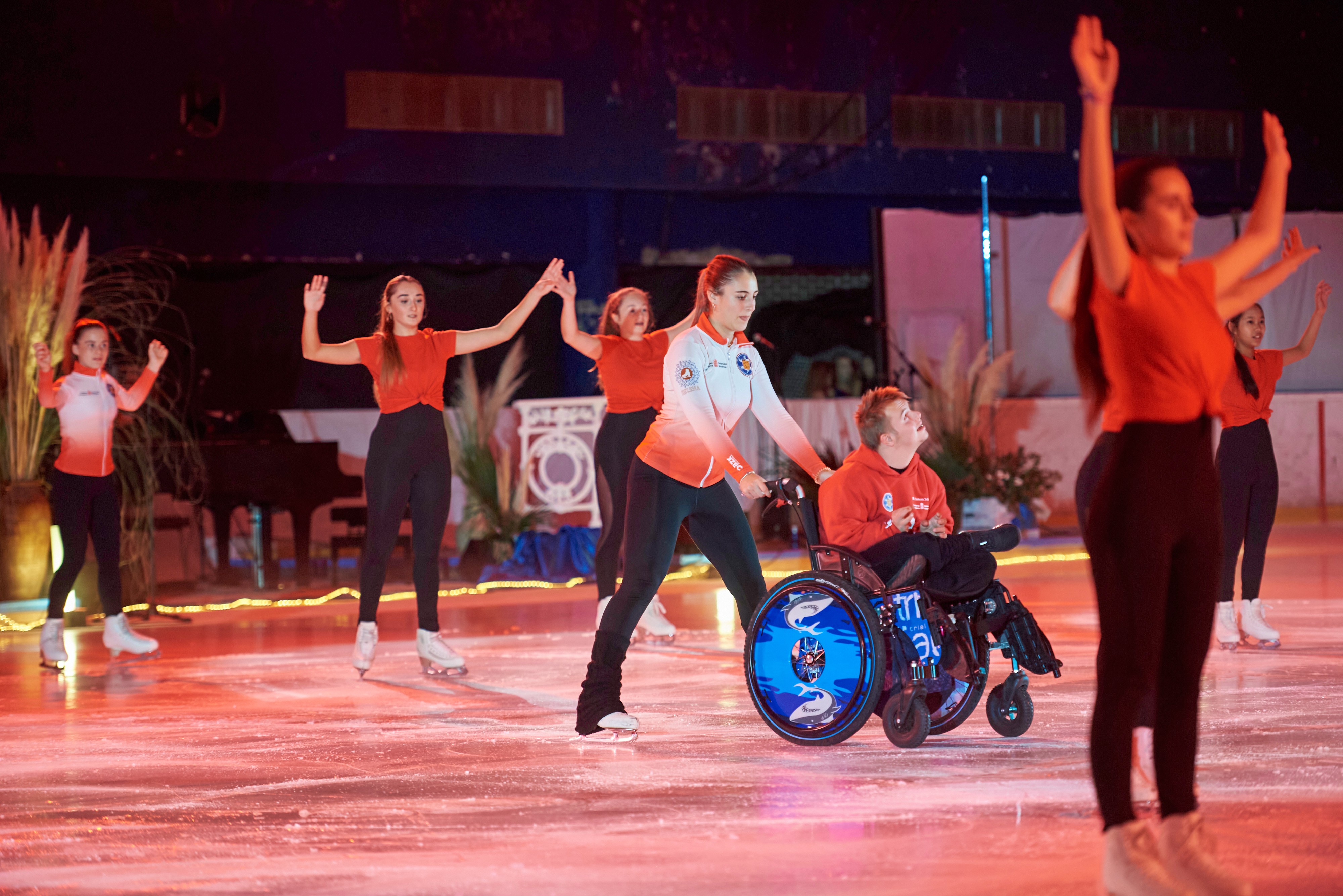 Navarra lleva el patinaje inclusivo al Kultur on Ice